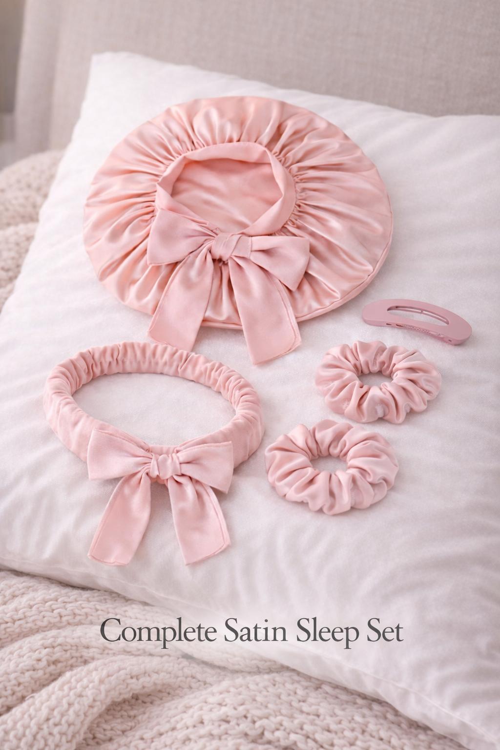 Complete Satin Sleep Set